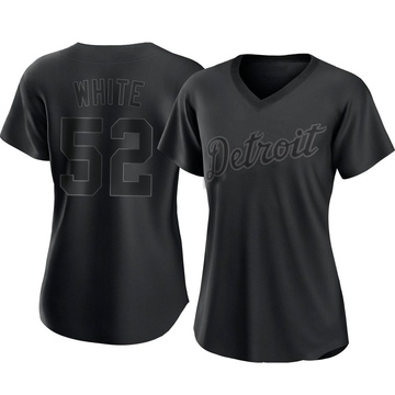 Brendan White Men's Detroit Tigers Road Cooperstown Collection Jersey -  Gray Replica